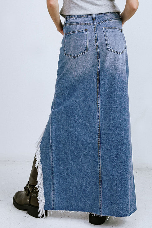 a-distant-memory-denim-midi-skirt Flying Tomato-Sophia's Style-2